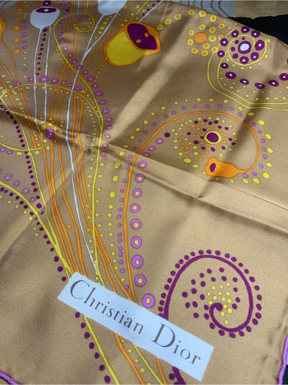 Christian Dior Silk Scarf